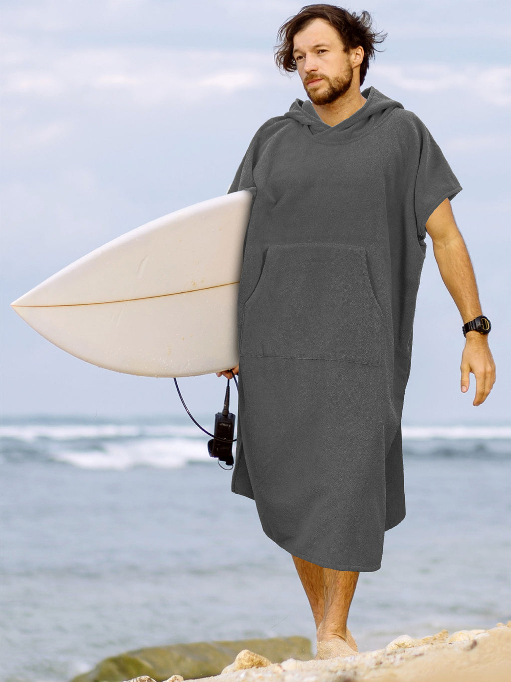 Surf Poncho Changing Robe with Hood - Adults