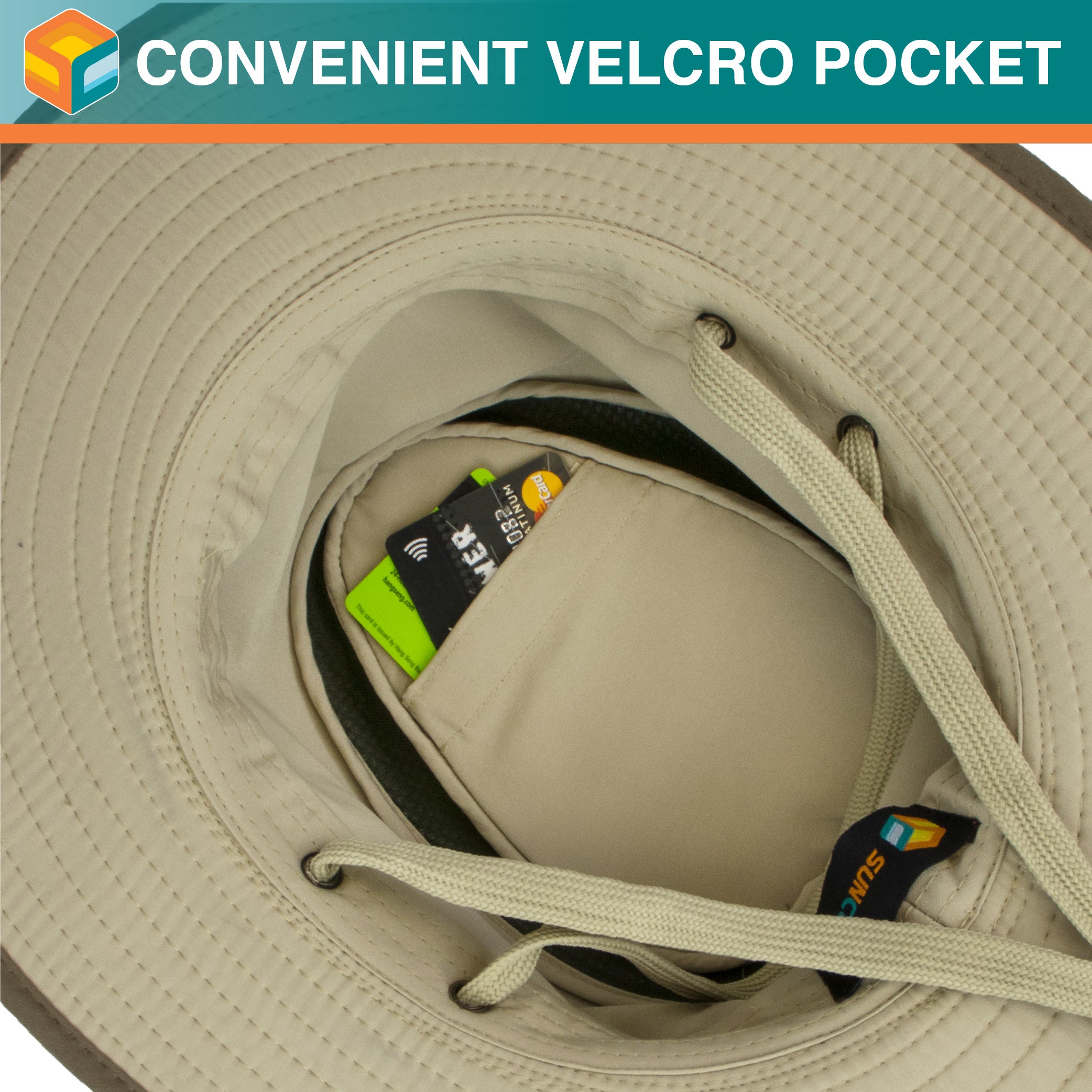 Unisex Wide Brim Safari Sun Hat